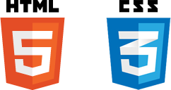HTML5 and CSS3 icons